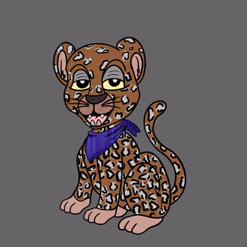 Sneaky Cheetah Club #2097