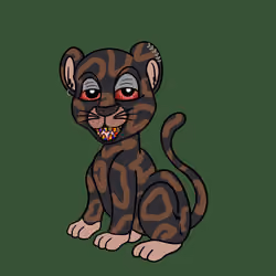 Sneaky Cheetah Club #1267