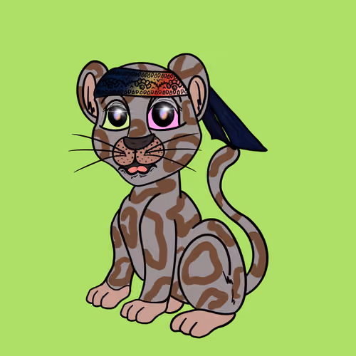 Sneaky Cheetah Club #1667