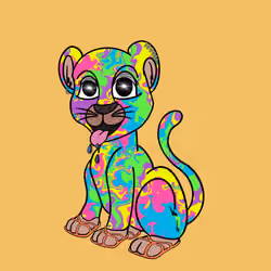 Sneaky Cheetah Club #428