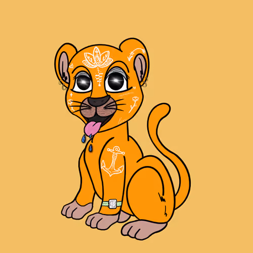 Sneaky Cheetah Club #3027