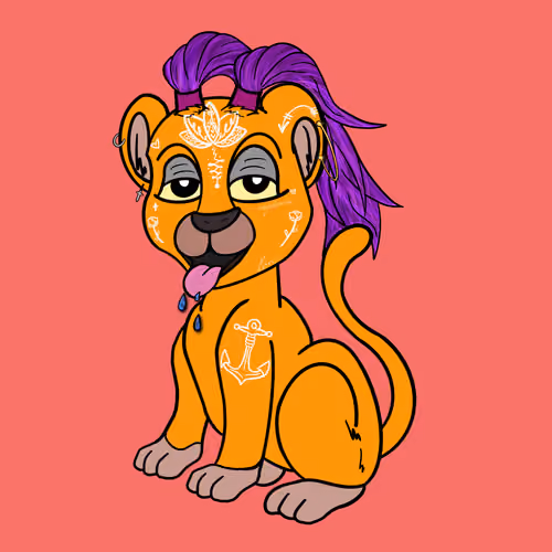 Sneaky Cheetah Club #2224