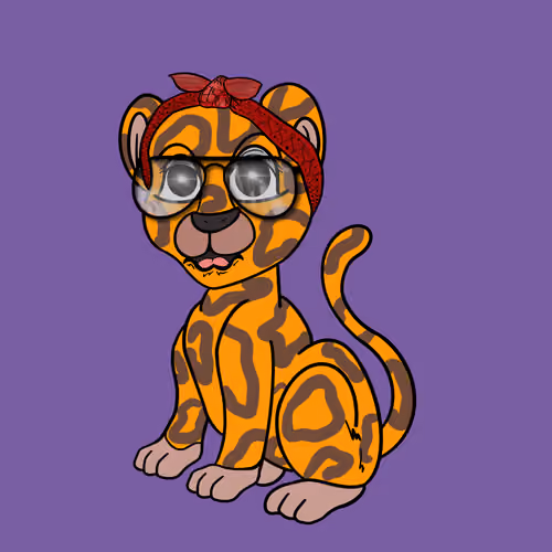 Sneaky Cheetah Club #2935