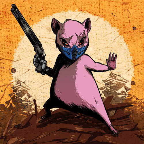 Pinker Roborovski #1487