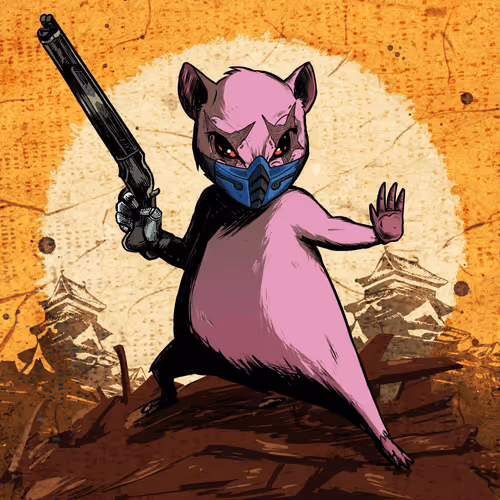 Pinker Roborovski #1487