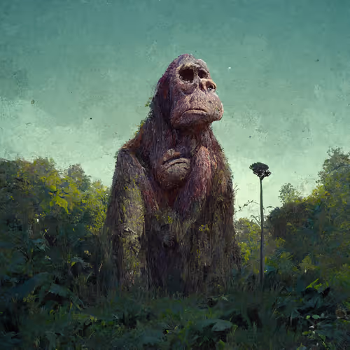 Bored Ape in Jurasik PArk