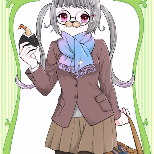 Hiro Short Scarf3 #205