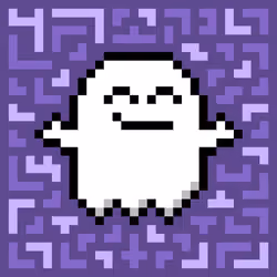 Purple Lines Boo