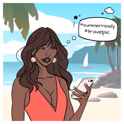 GirlVibes Beach #7204