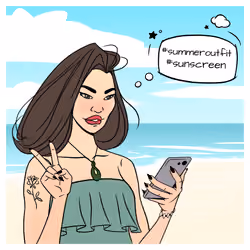 GirlVibes Beach #9798
