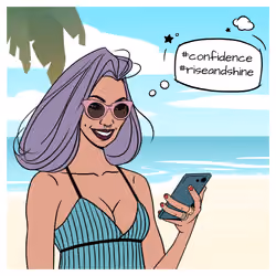 GirlVibes Beach #7203