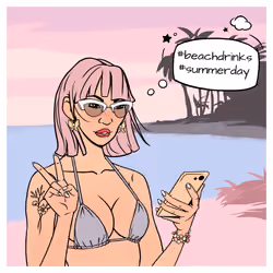 GirlVibes Beach #2778