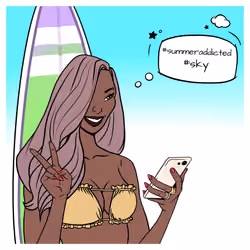 GirlVibes Beach #6717