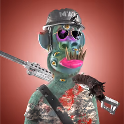Mutant Ape Militia #340