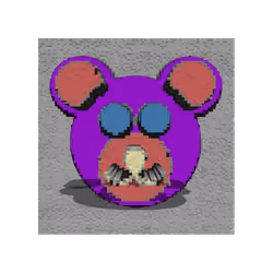 Digital Bear Face #5