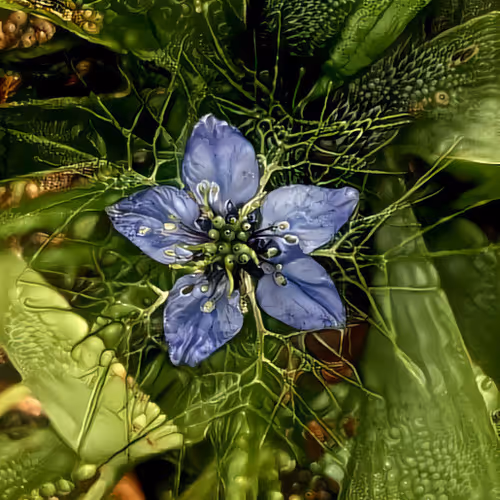 Blue Mood In A Love Mist