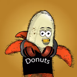Zombie Banana Bunch #6834