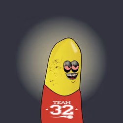 Zombie Banana Bunch #6852