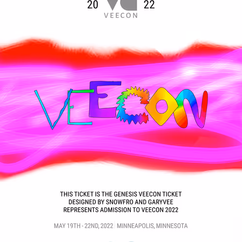 Veecon 2022 Tickets