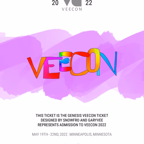 Veecon 2022 Tickets