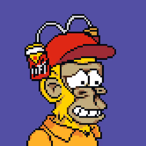 Pixel Simp Ape YC #490