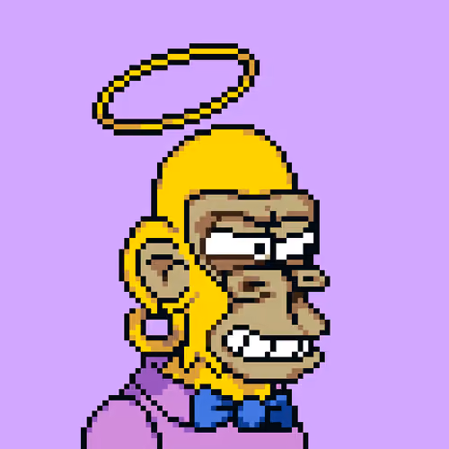 Pixel Simp Ape YC #716