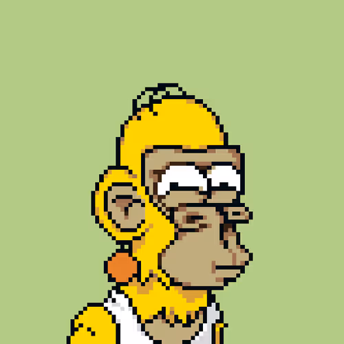 Pixel Simp Ape YC #763
