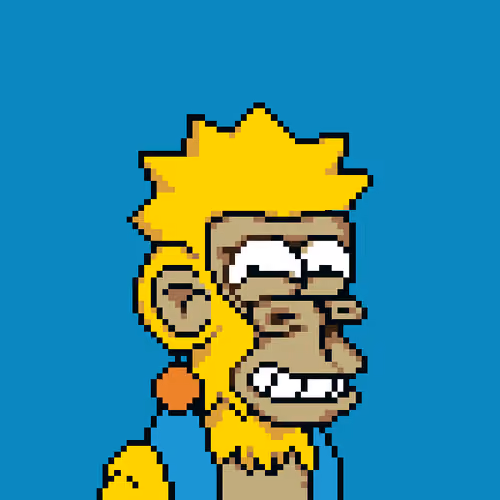 Pixel Simp Ape YC #545