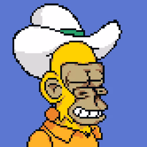 Pixel Simp Ape YC #757