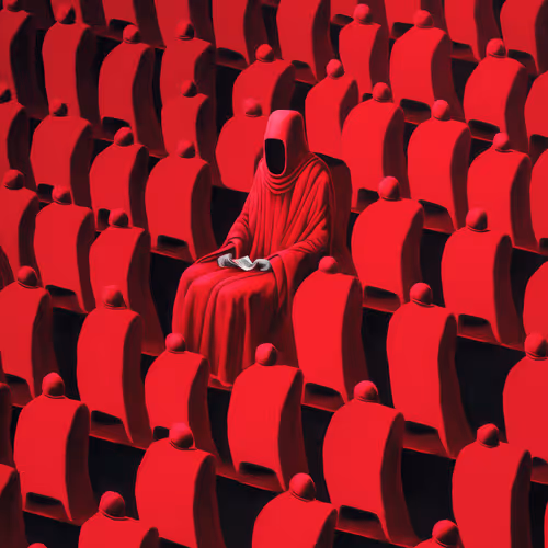 Fragments In Red