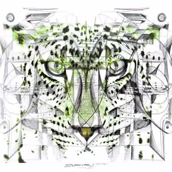 #17 Green Leopard - by INDORATO