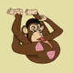 LADY APE YOGA CLUB #5879