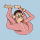 LADY APE YOGA CLUB #4324