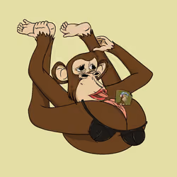 LADY APE YOGA CLUB #7422