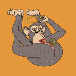 LADY APE YOGA CLUB #4160