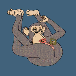 LADY APE YOGA CLUB #7421