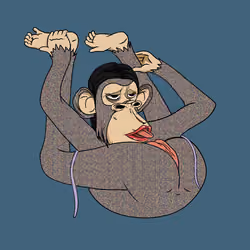 LADY APE YOGA CLUB #7419