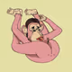 LADY APE YOGA CLUB #5884