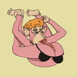LADY APE YOGA CLUB #293