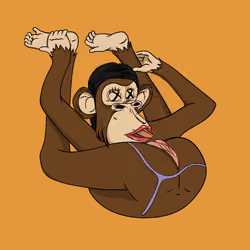LADY APE YOGA CLUB #2402