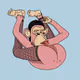 LADY APE YOGA CLUB #4256
