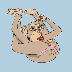 LADY APE YOGA CLUB #4158