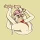 LADY APE YOGA CLUB #5876