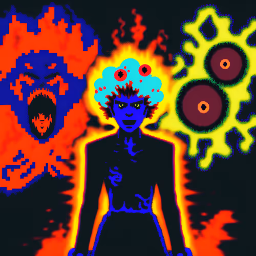 Pixel Game Posters