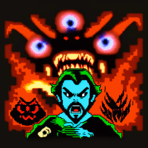 Pixel Game Posters