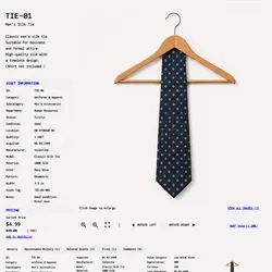 ITEM #312, TIE-01