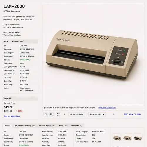 ITEM #99, LAM-2000
