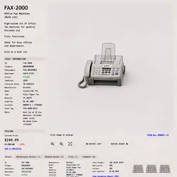 ITEM #258, FAX-2000