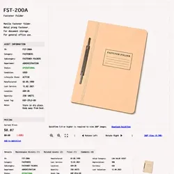 ITEM #84, FST-200A