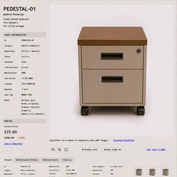 ITEM #136, PEDESTAL-01
